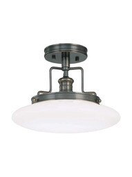Beacon 12" Semi Flush-Mount Ceiling Light